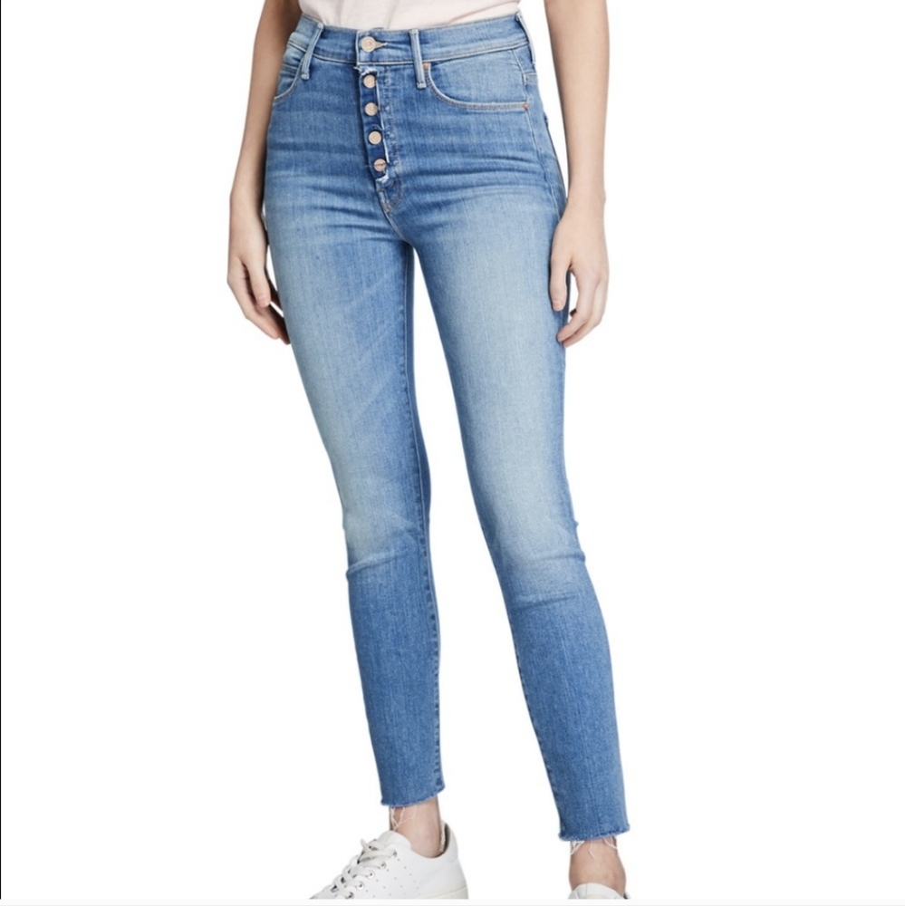 MOTHERThe Fly Cut Stunner Ankle Fray, Sz 30